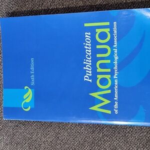 Publication Manual - Sixth Edition - Blue